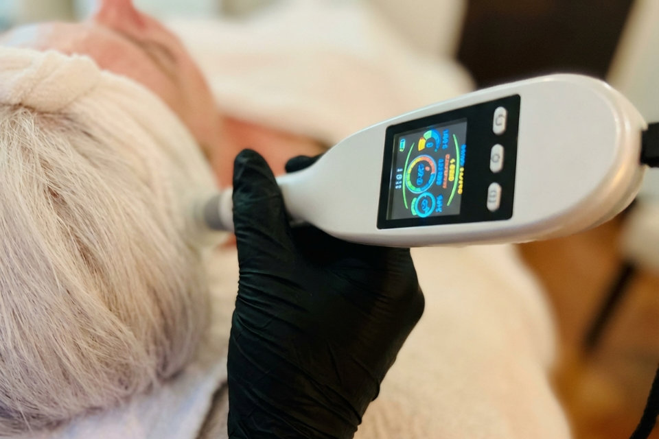 Advanced skincare detail