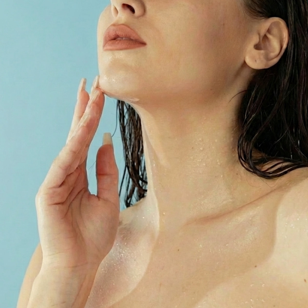 Chemical peel face and neck treatment