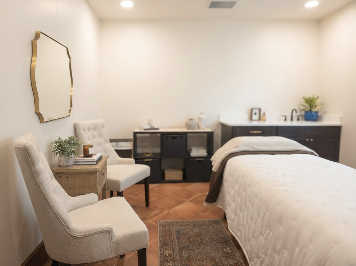 Maxará Aesthetics treatment room