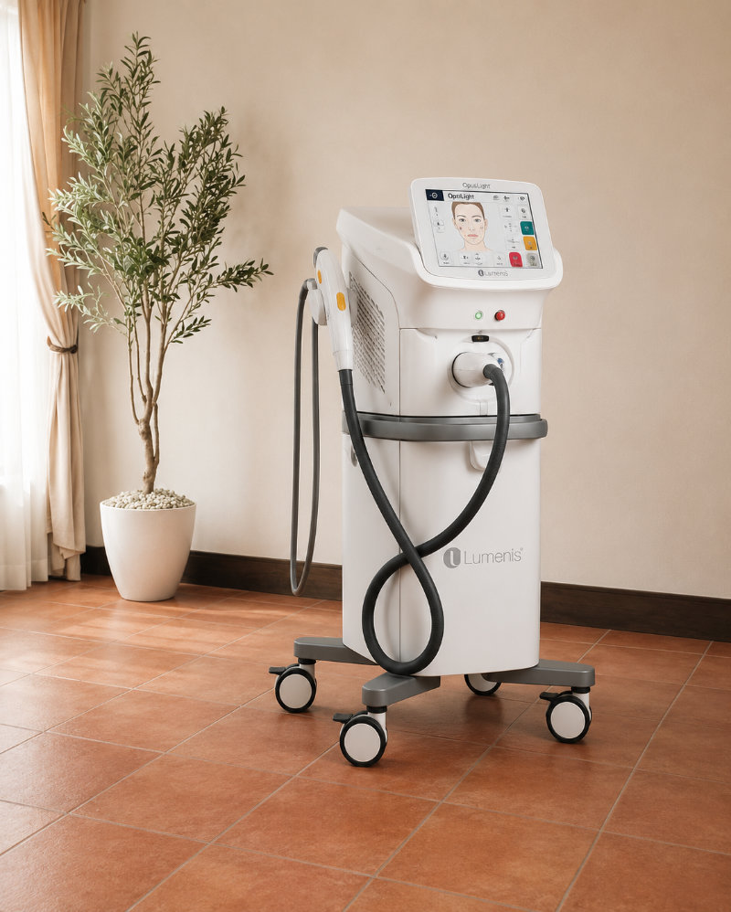 Lumenis OptiLight IPL device used at Maxará Aesthetics
